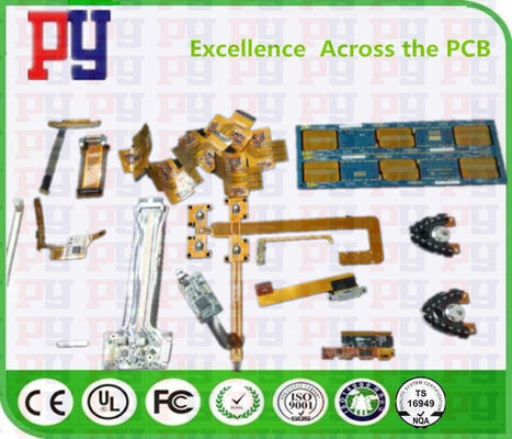 2 Layer Copper Foil FR4 3mil FPC Flex PCB Board HASL factory