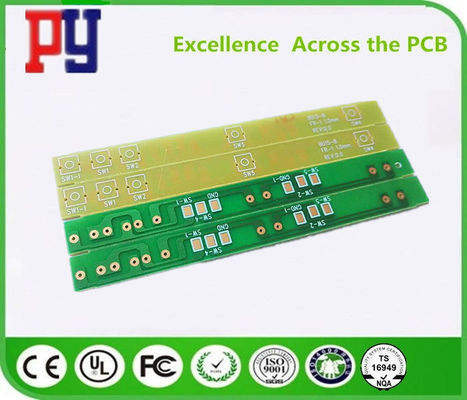 Transfer Single Sided Circuit Board , One Layer Pcb Molding 22F Fiberglass 1OZ Copper factory