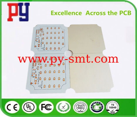 LED Pcb Molding Single Layer Printed Circuit Board 22F Fiberglass Board 1.6mm Surface Finish HASL factory
