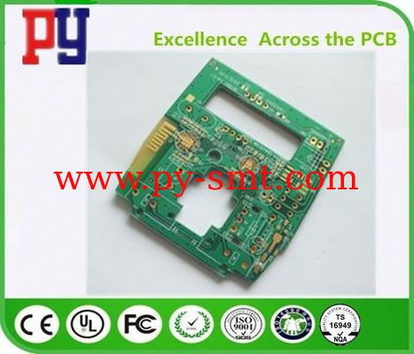Green Solder Mask Color Single Sided PCB Board 1oz Lead Free Surface Finishing factory