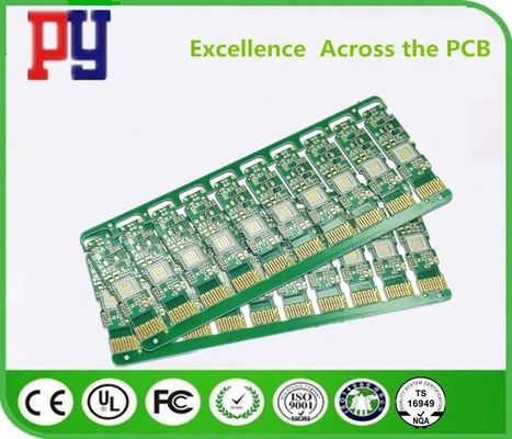 High Density Multilayer FR4 PCB Board 8 Layer Green Solder Mask 1oz Copper factory