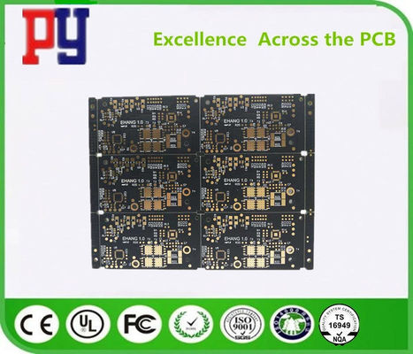 1oz Copper FR4 Printed Circuit Board 4 Layer Immersion Gold 1.2mm ENIG Surface factory