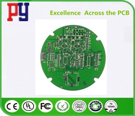 Round Shape Double Sided PCB Board Fr4 Base Material For Telecommunication Equipment factory