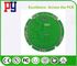 Round Shape Double Sided PCB Board Fr4 Base Material For Telecommunication Equipment factory