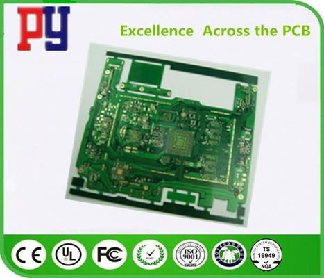 Durable Multilayer PCB Circuit Board 6 Layer Green Fr4 1OZ Copper Thickness factory