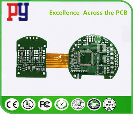 4 Polyimide Rigid Flex PCB Digital Television D Tinned Circuit Board Industry Application factory