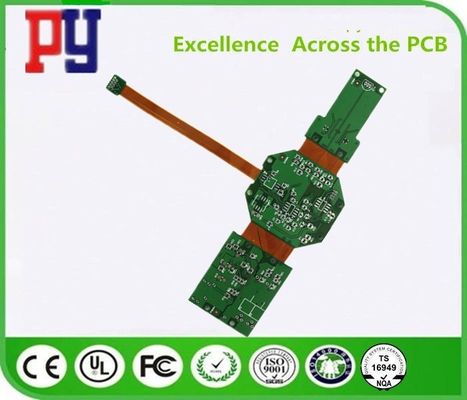 Customized Rigid Flex PCB 4 Layer FPC FR4 Lead Free Tin Plated Circuit Board factory