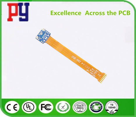 Printed Circuit Board Rigid Flex PCB Multilayer Non Halogen Material Thickness 0.15mm factory