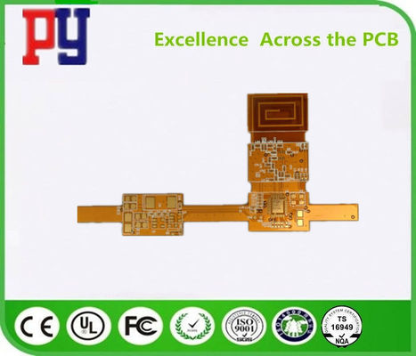 Printed Circuit Board Rigid Flex PCB Multilayer Non Halogen Material Thickness 0.15mm factory