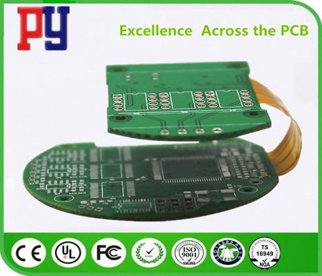 Multilayer Impedance Controlled Rigid Flex Circuit Boards PCB 1.6mm Immersion Gold factory