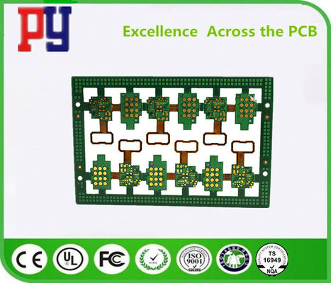 Medical Double Sided Tinned Rigid Flex Printed Circuit Boards 4 Layers ENIG Process factory