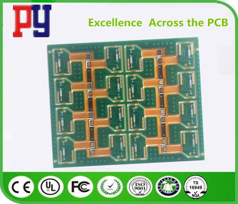 Multi - Layers Rigid Flex PCB Polyimide 1-3 Oz Fr4 Base Material RoHs Approval factory