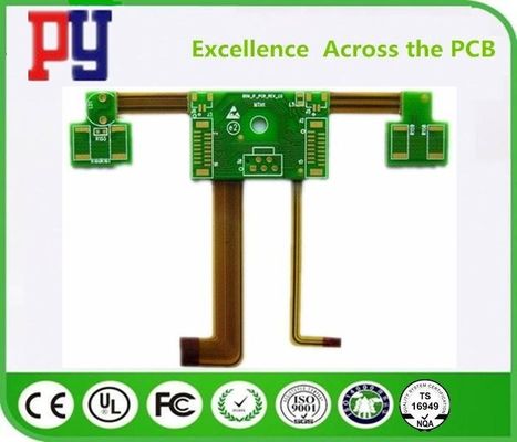 Long Lifespan Rigid Flex PCB 6 Layer 1-3 Oz Copper Thickness ENIG Process factory