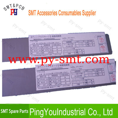 Size 270*400*2mm SMT Printer Squeegee Blade N510047261AA For Panasonic SPG Machine factory